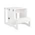 MY HAPPY HELPERS  - TAVOLO - Convertible Learning Tower - Tower to Table - White